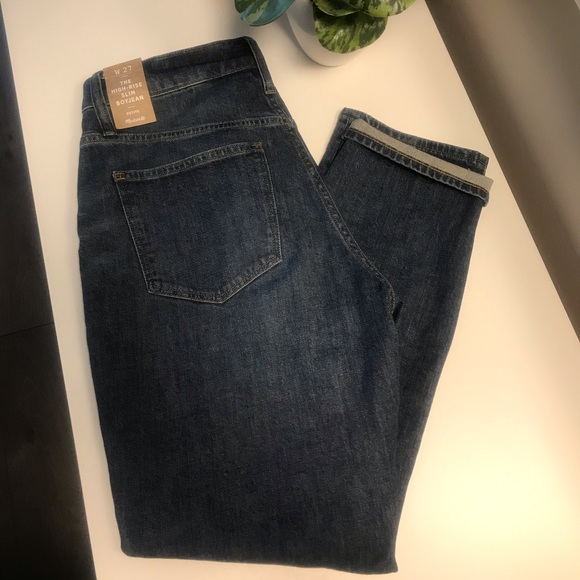 NWOT High rise slim boyjean - Picture 6 of 6